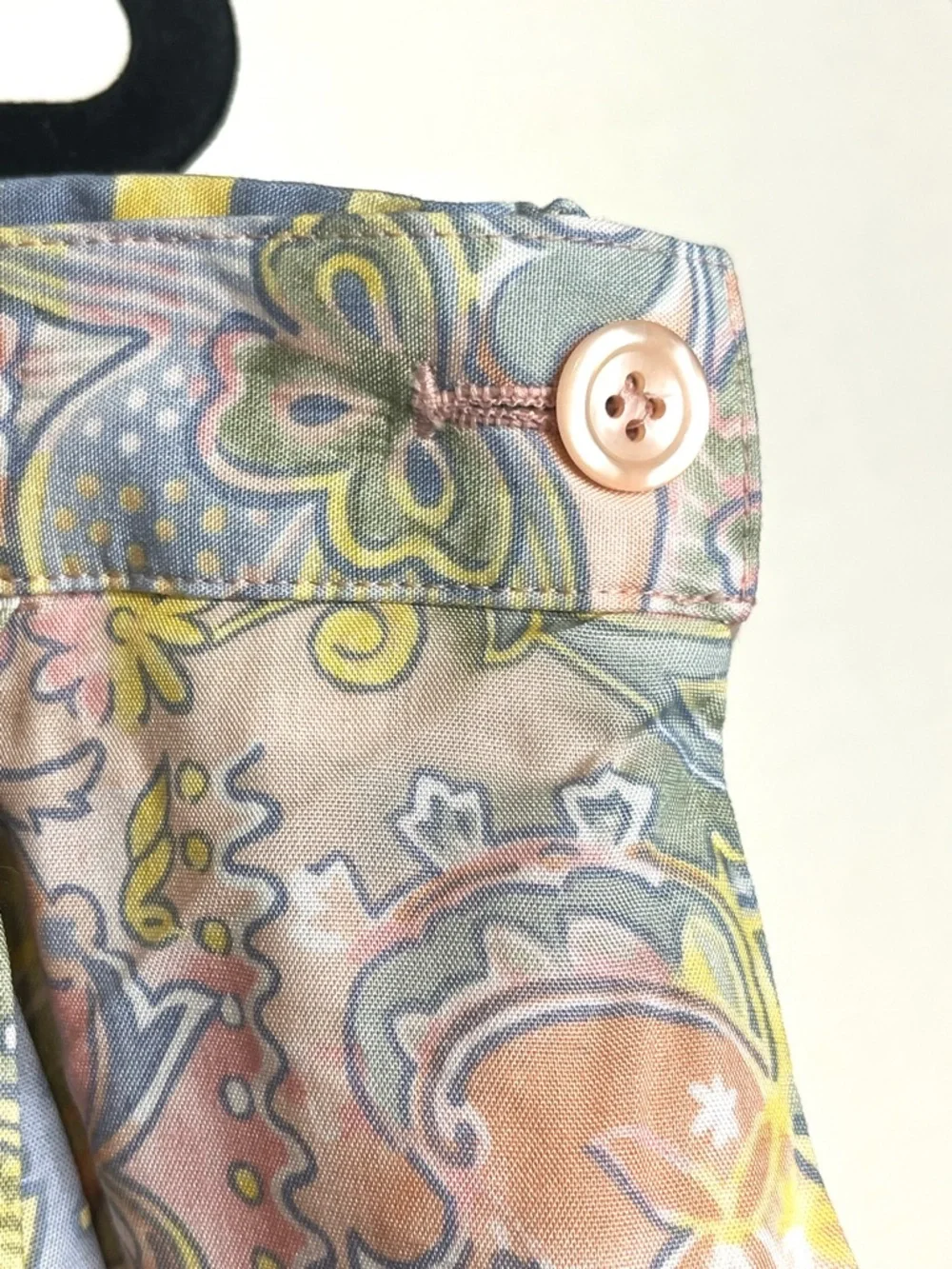 NWT Pendleton Petite (VTG 16) Waist 30 Pastel Paisley Rayon A-Line Maxi Skirt